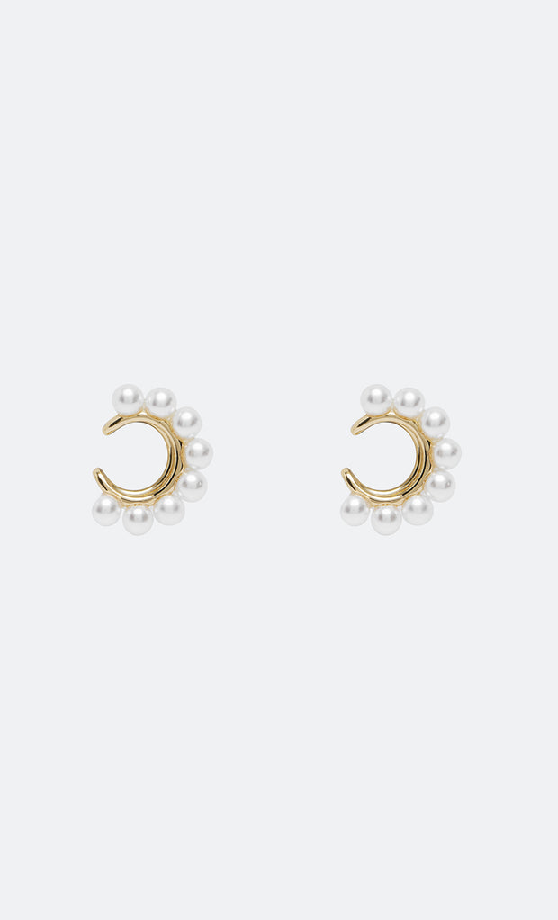 SADIE EAR CUFF - WHITE PEARL