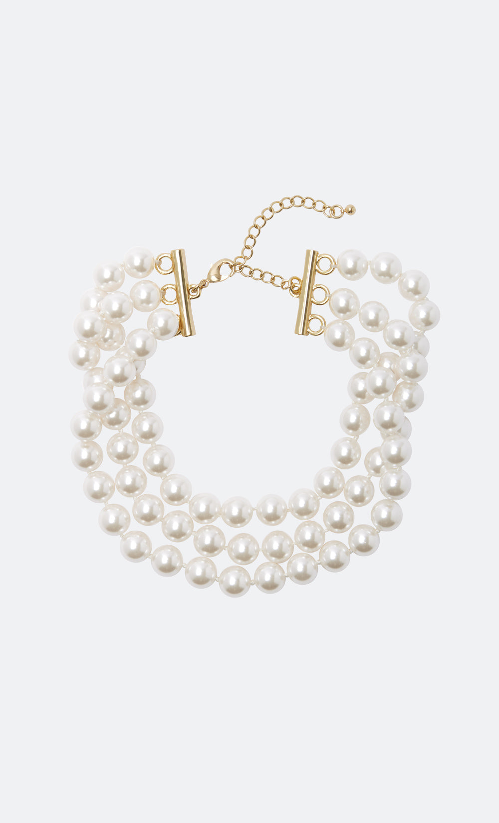 EVELYN NECKLACE - WHITE PEARL