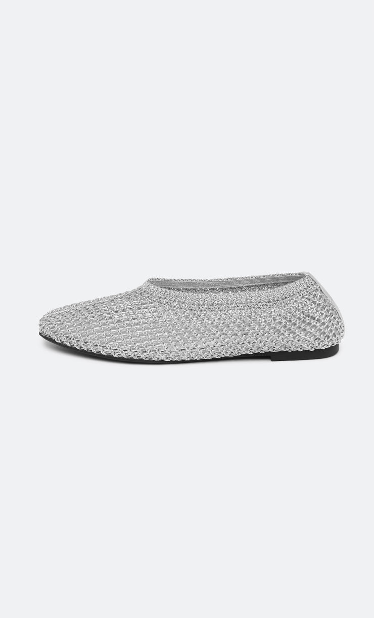NYLAH BALLET FLAT - SILVER
