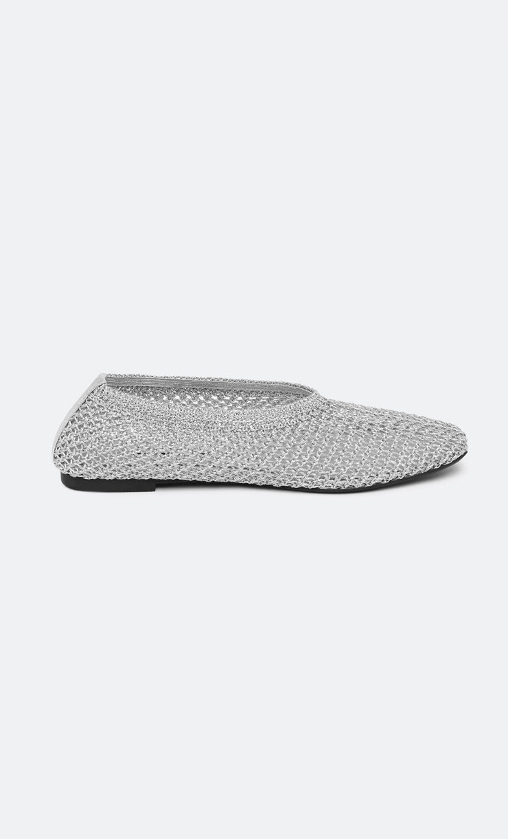 NYLAH BALLET FLAT - SILVER