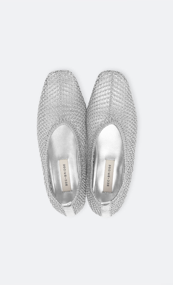 NYLAH BALLET FLAT - SILVER