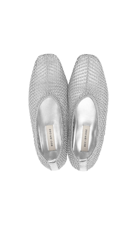 NYLAH BALLET FLAT - SILVER