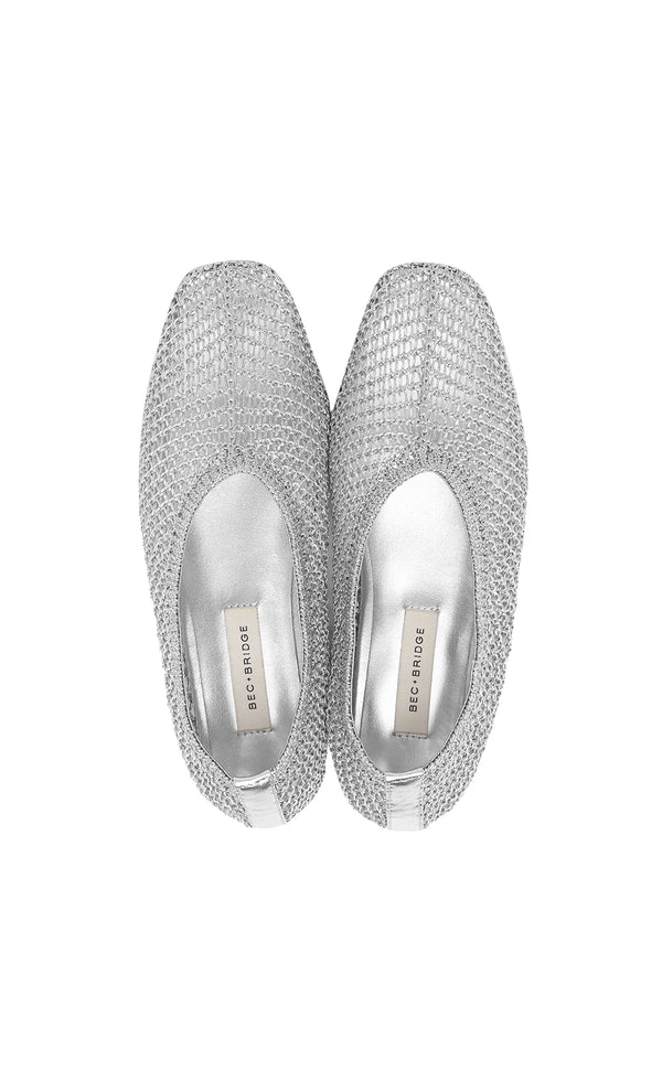 NYLAH BALLET FLAT - SILVER