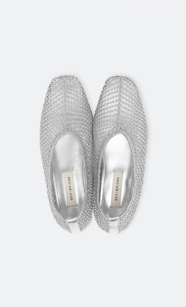 NYLAH BALLET FLAT - SILVER