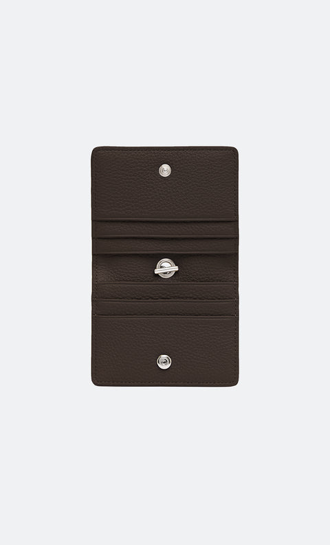 RHEA CARD HOLDER - CHOC SUEDE