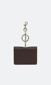 RHEA CARD HOLDER - CHOC SUEDE