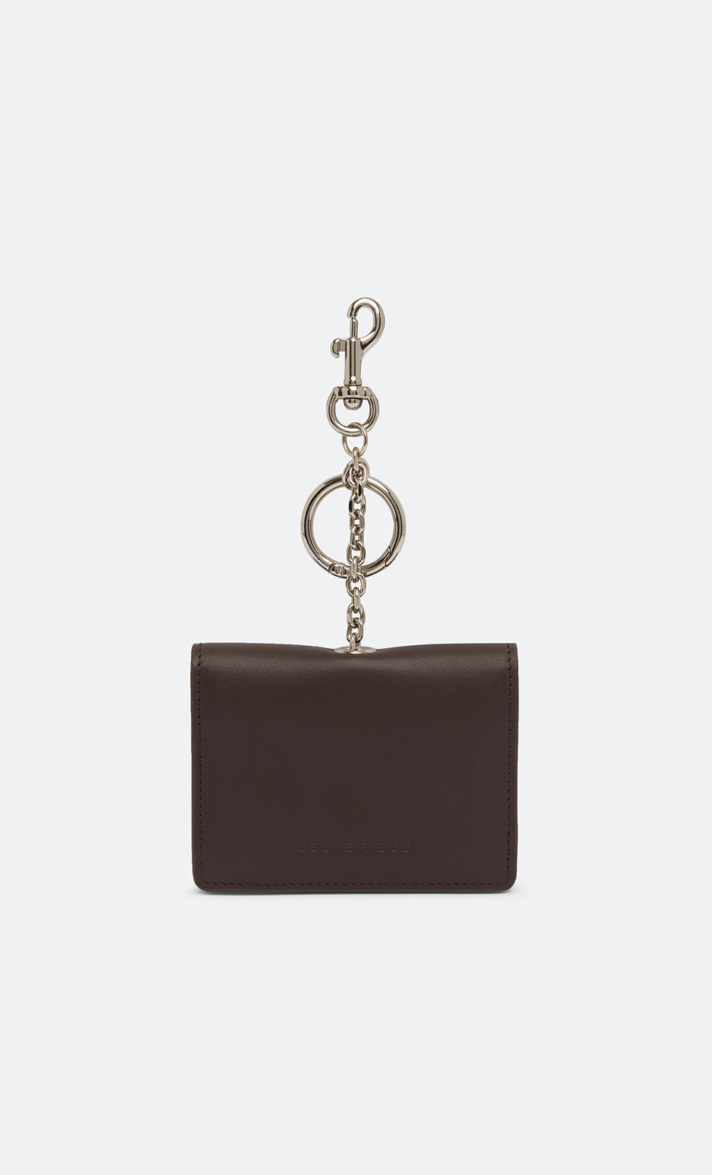 RHEA CARD HOLDER - CHOC LEATHER