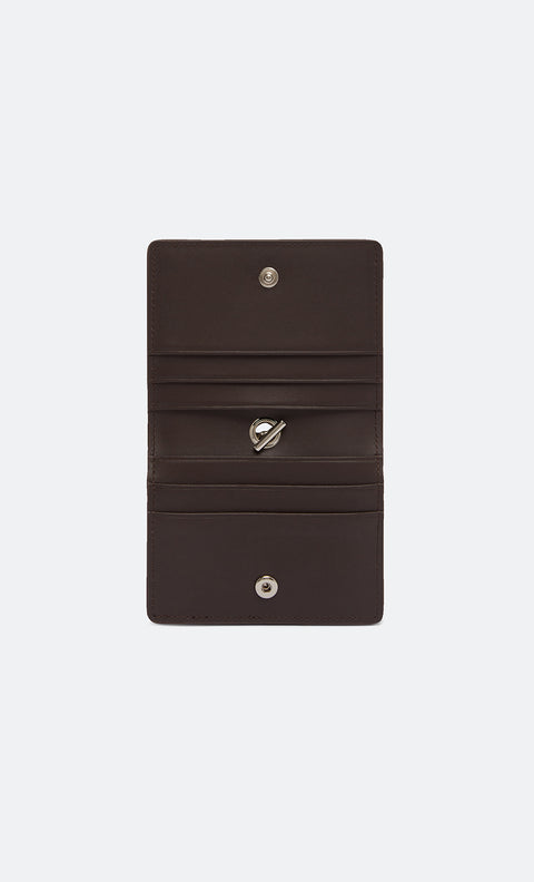 RHEA CARD HOLDER - CHOC SUEDE