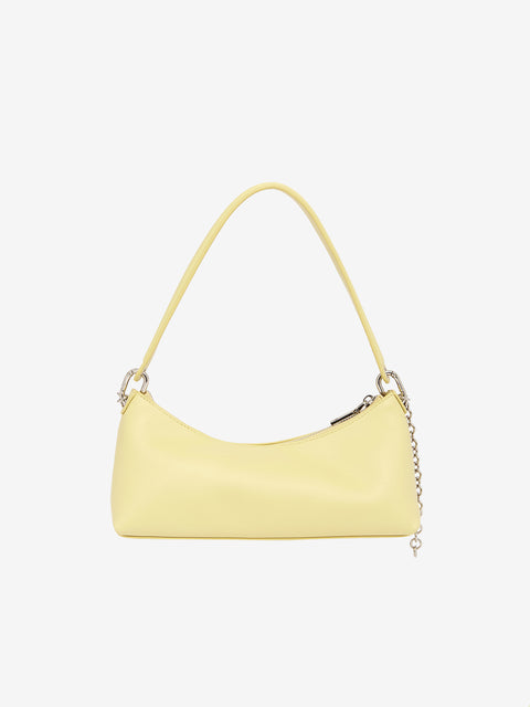 QUINCY SHOULDER BAG - CITRON LEATHER