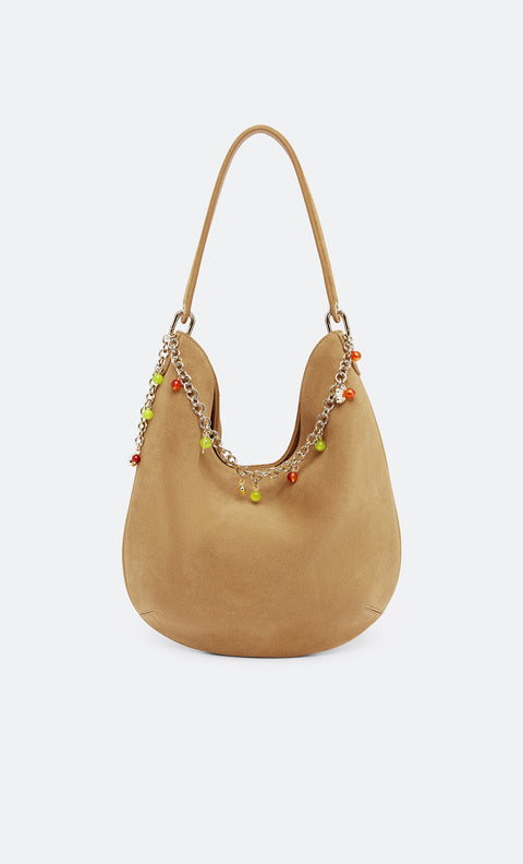 RHEA SAC BAG - OLIVE OIL SUEDE