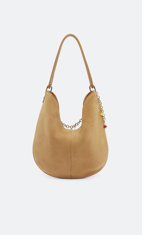 RHEA SAC BAG - OLIVE OIL SUEDE
