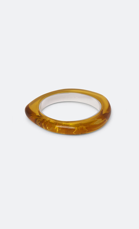 SABLE BANGLE - CITRINE/SILVER
