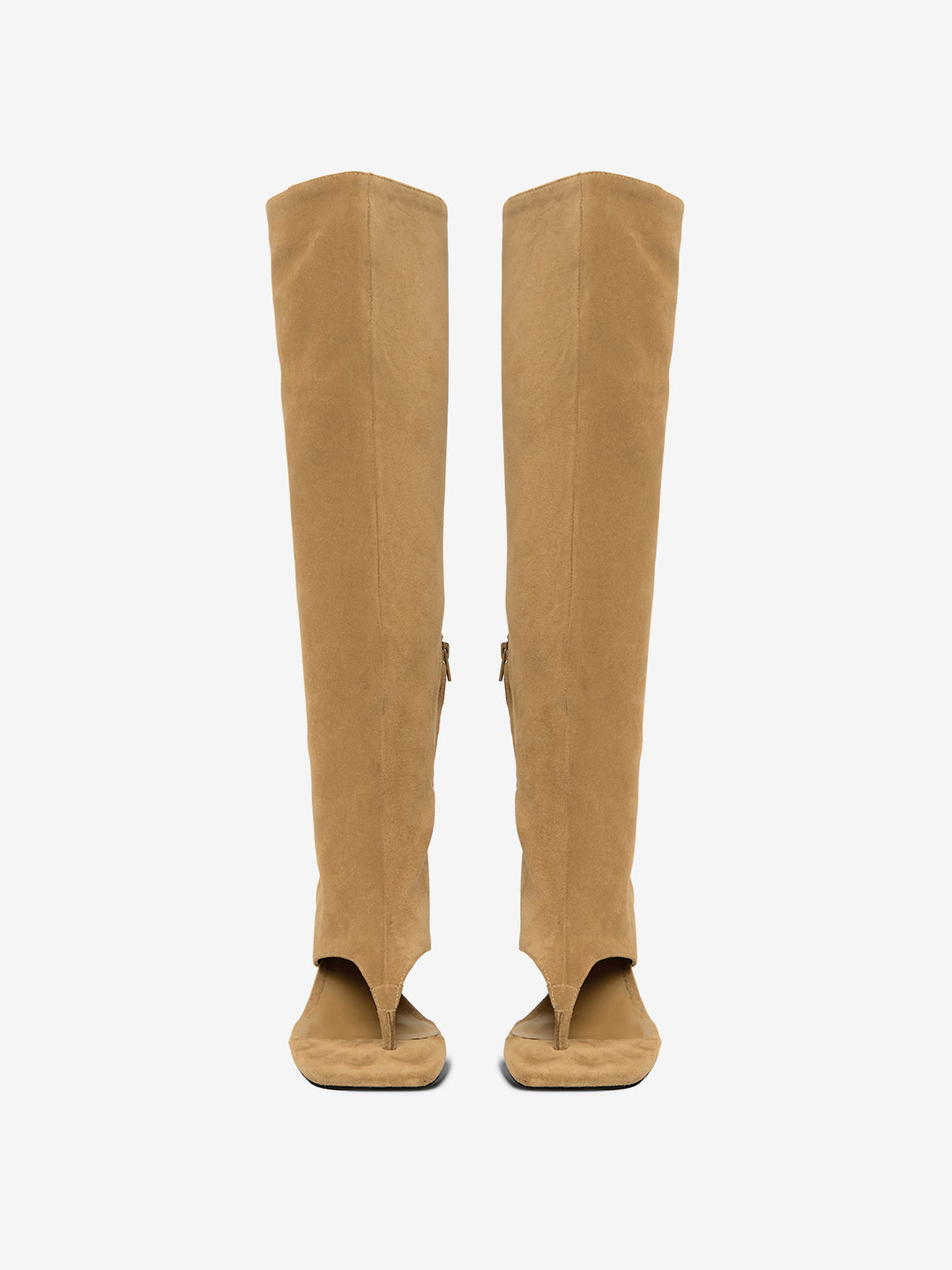 ALIA CUTOUT BOOT - OLIVE OIL SUEDE