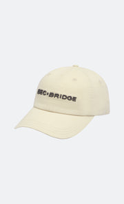 BEC + BRIDGE 3D EMBROIDERY CAP - IVORY/GUNMETAL