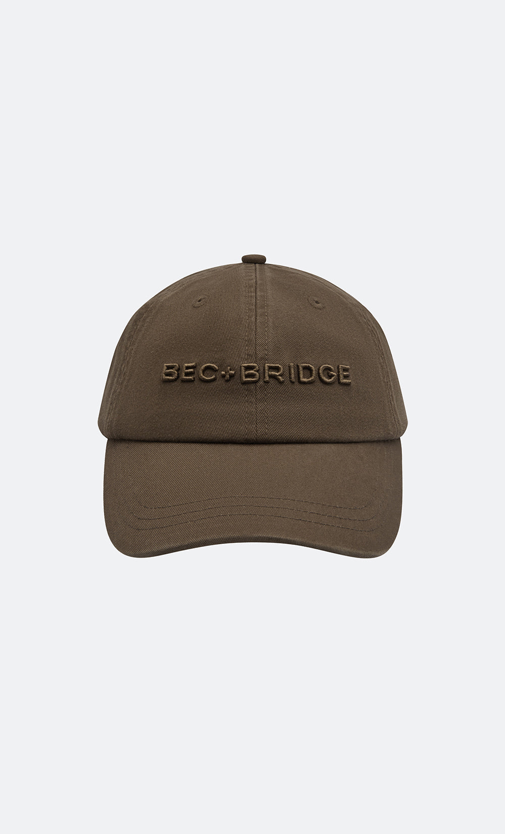 BEC + BRIDGE 3D EMBROIDERY CAP - CHOC
