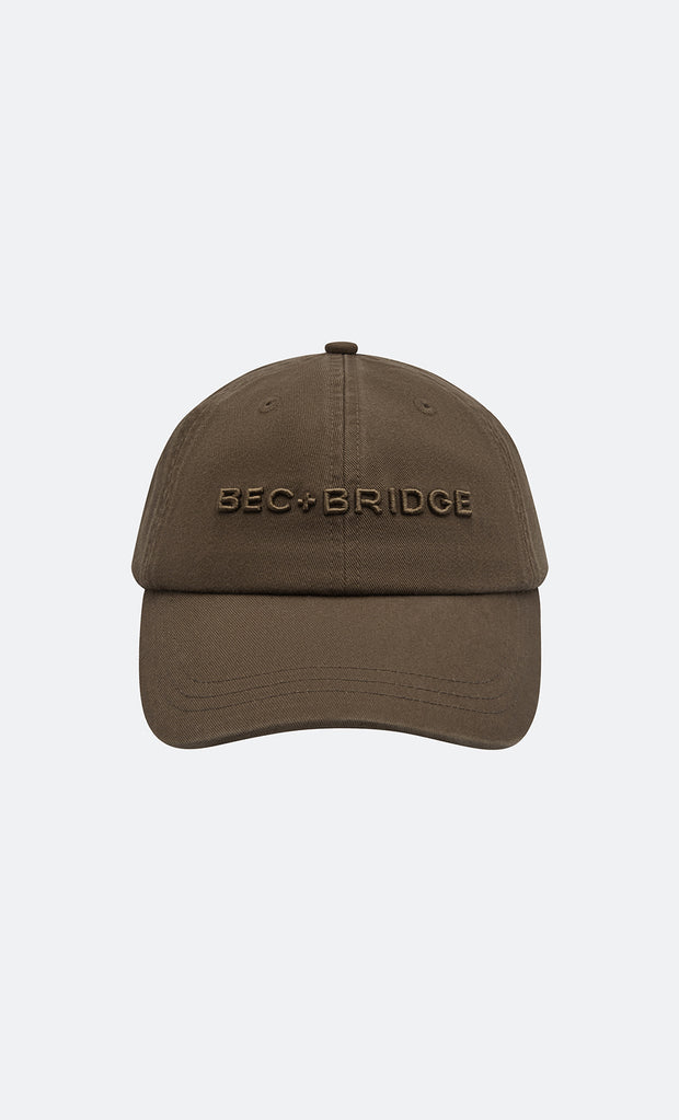 BEC + BRIDGE 3D EMBROIDERY CAP - CHOC