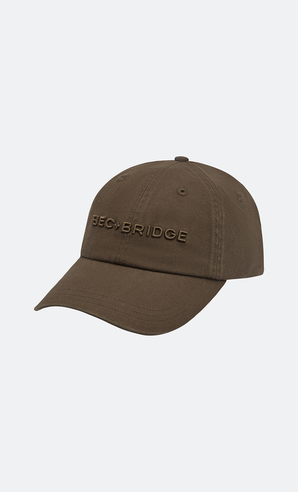 BEC + BRIDGE 3D EMBROIDERY CAP - CHOC