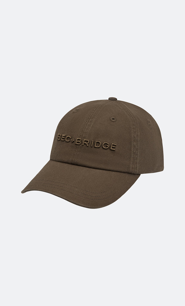 BEC + BRIDGE 3D EMBROIDERY CAP - CHOC