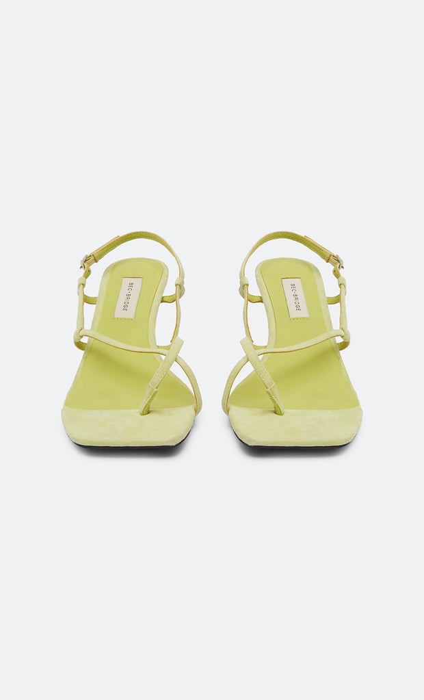 KATE MID HEEL - CITRUS