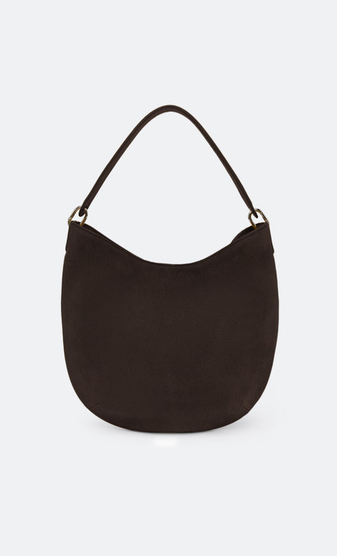 RHEA SAC BAG - CHOC SUEDE