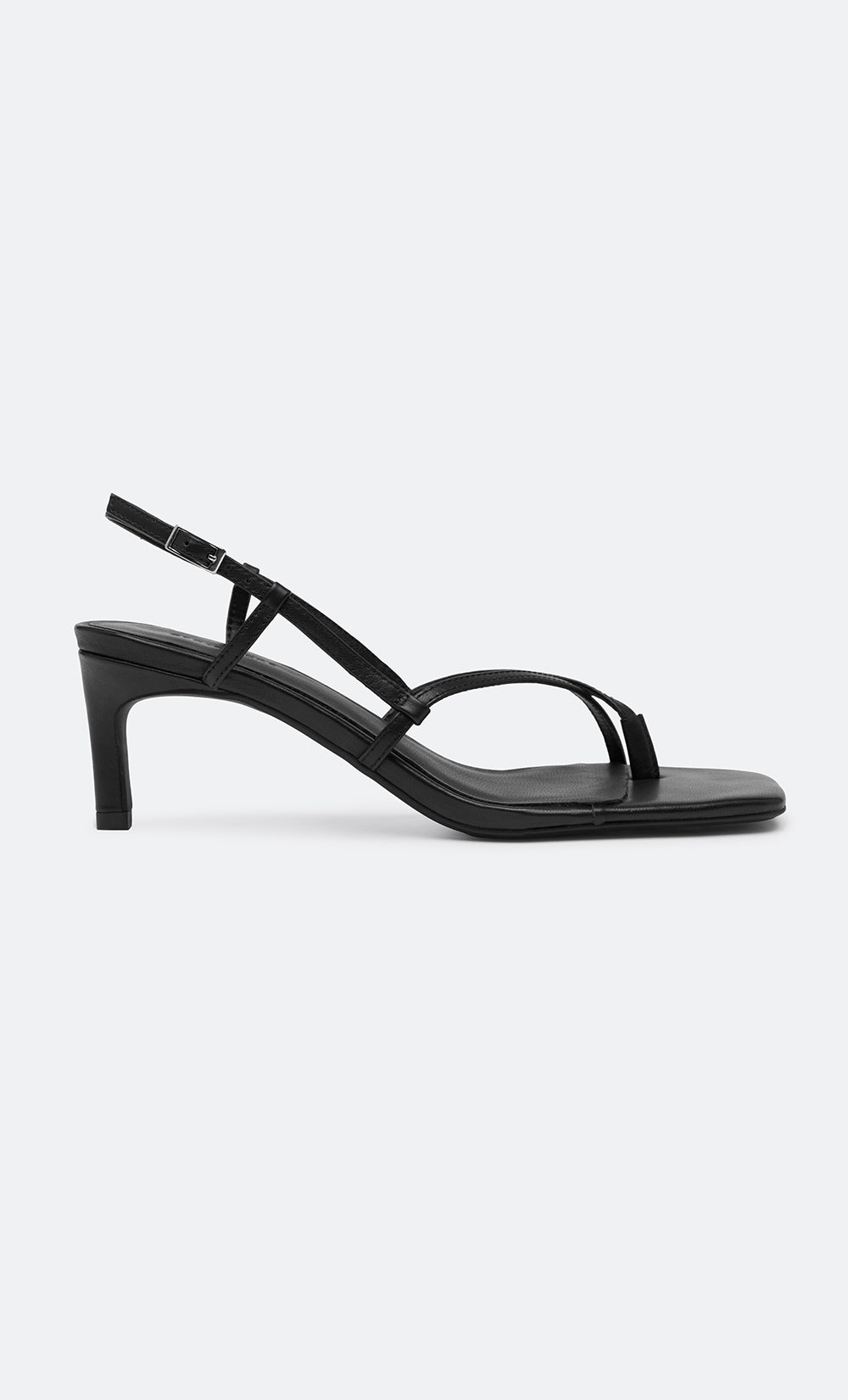 KATE MID HEEL - BLACK