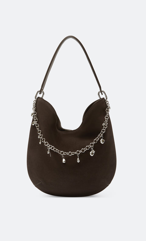 RHEA SAC BAG - CHOC SUEDE