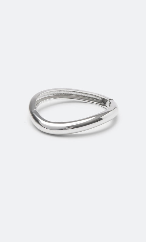 WREN BANGLE STACK - WOOD/SILVER