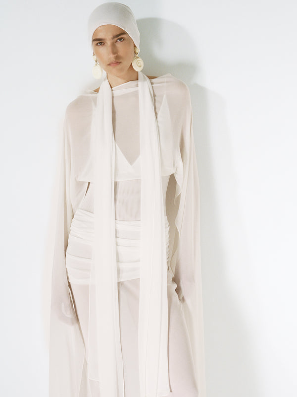 COMO MAXI DRESS - IVORY