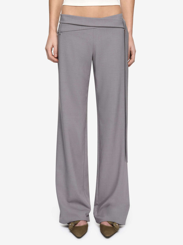 ZYLAN BELT PANT - GRANITE