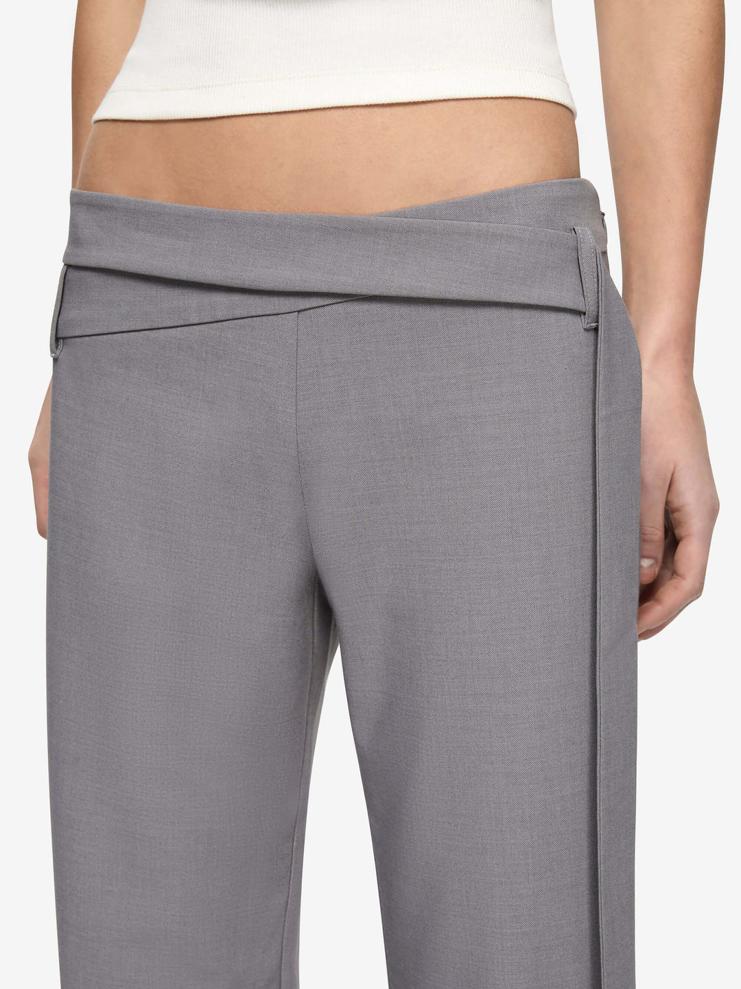 ZYLAN BELT PANT - GRANITE