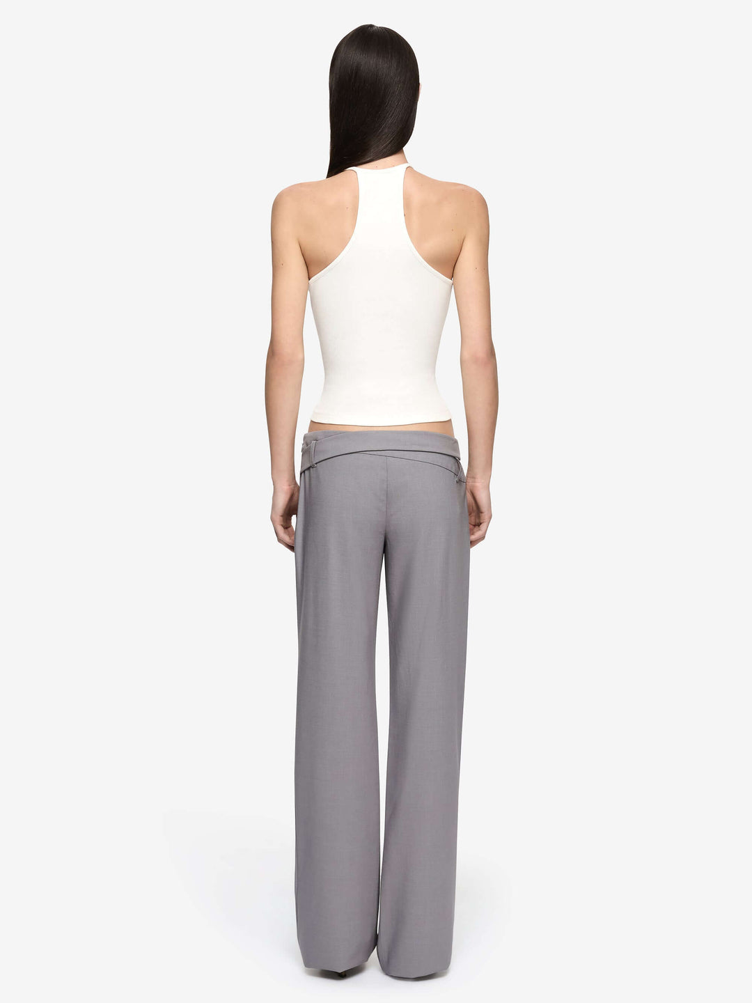 ZYLAN BELT PANT - GRANITE