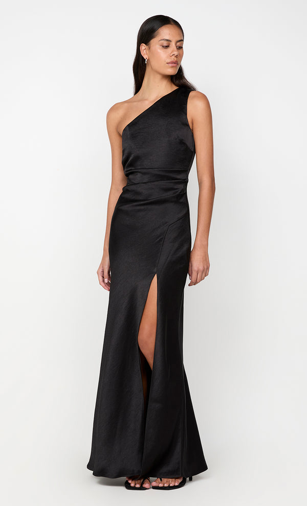THE DREAMER ASYM DRESS - BLACK