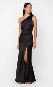 THE DREAMER ASYM DRESS - BLACK