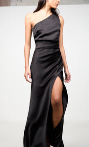 THE DREAMER ASYM DRESS - BLACK