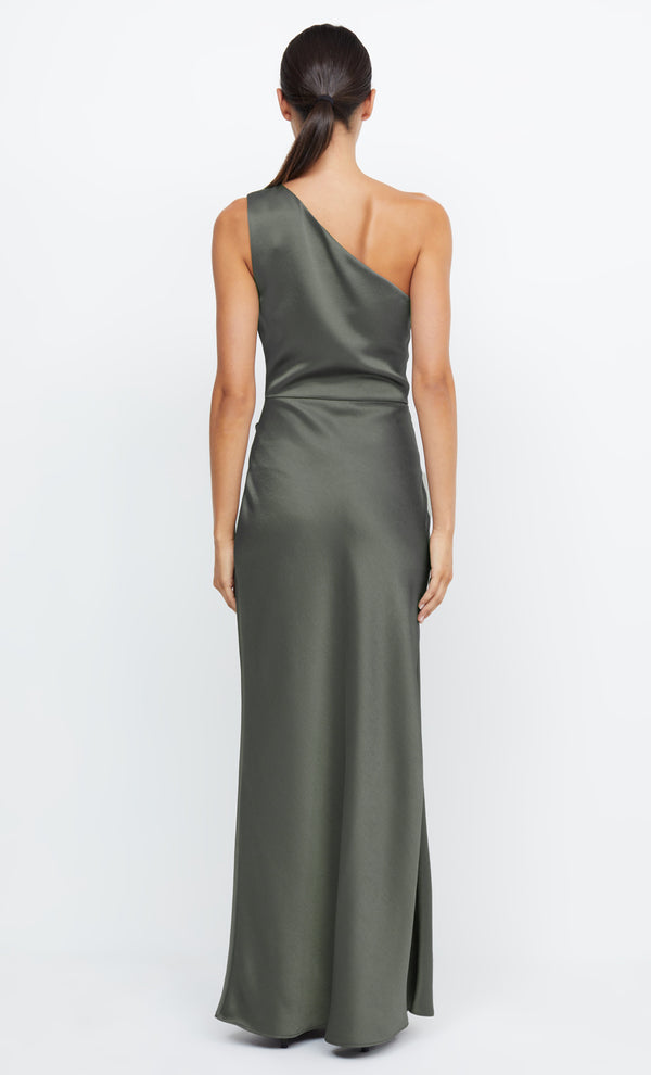 THE DREAMER ASYM DRESS - DARK WILLOW