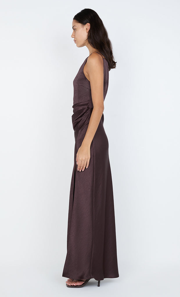 THE DREAMER MAXI DRESS - DARK CHOCOLATE