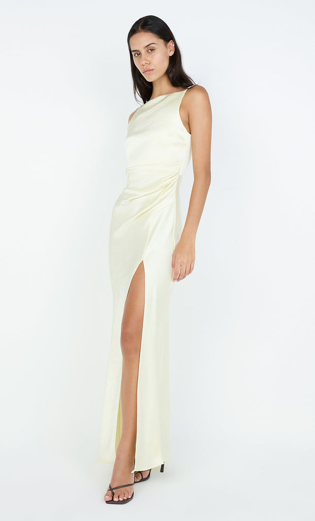 THE DREAMER MAXI DRESS - ICE YELLOW