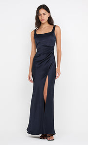 THE DREAMER SQUARE NECK DRESS - INK