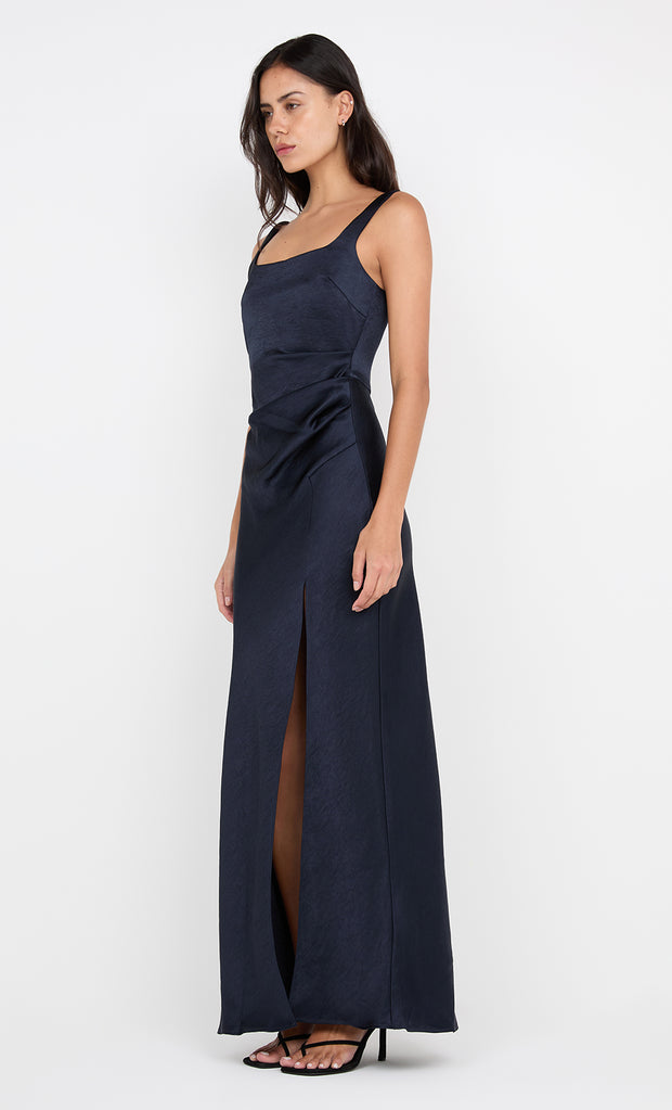 THE DREAMER SQUARE NECK DRESS - INK