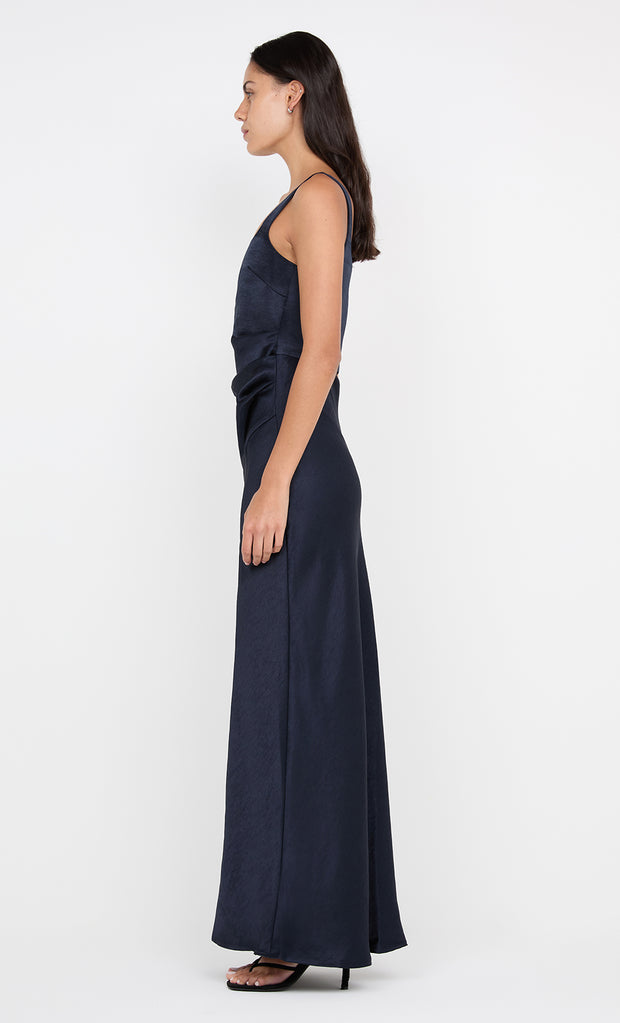 THE DREAMER SQUARE NECK DRESS - INK