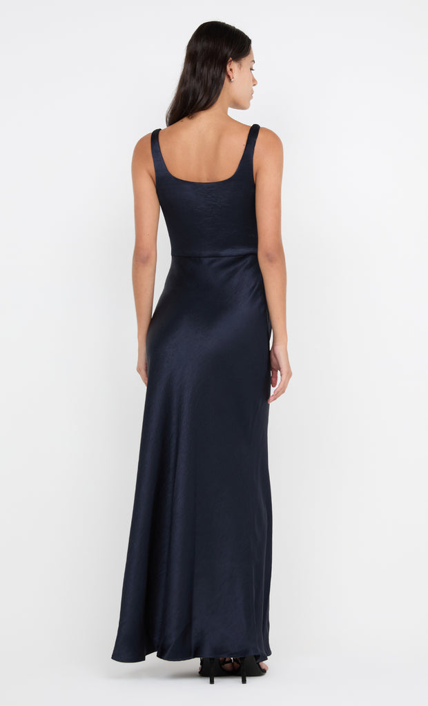 THE DREAMER SQUARE NECK DRESS - INK