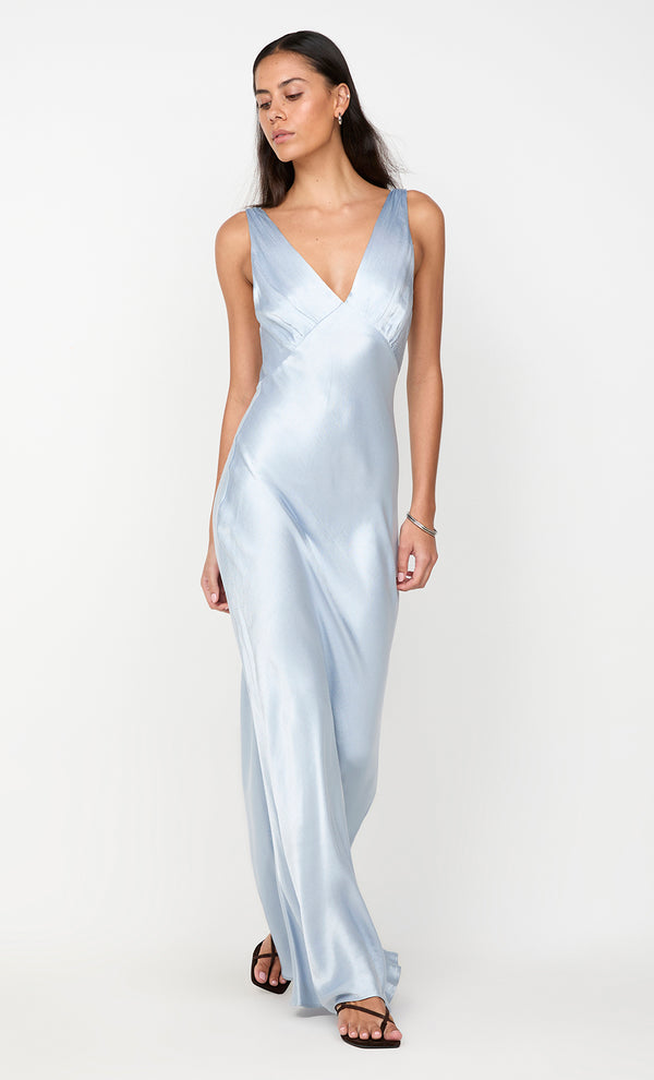 MOON DANCE VERONA DRESS - DUSTY BLUE