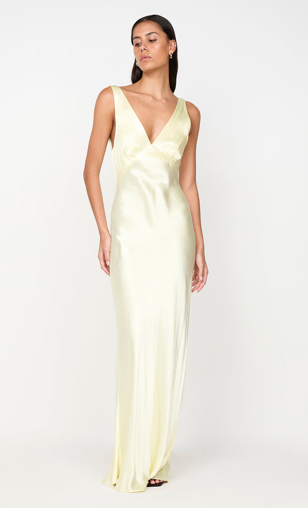 MOON DANCE VERONA DRESS - ICE YELLOW