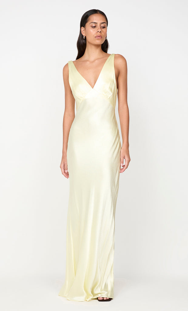 MOON DANCE VERONA DRESS - ICE YELLOW
