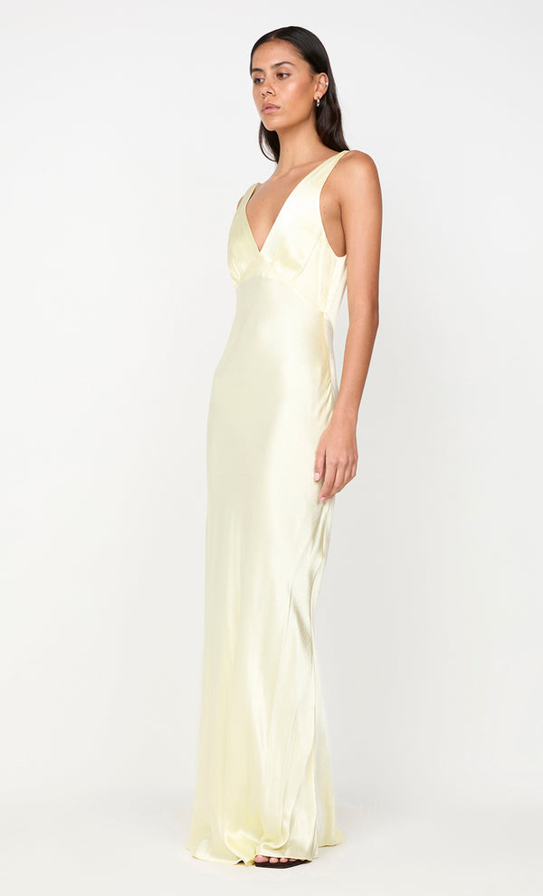 MOON DANCE VERONA DRESS - ICE YELLOW