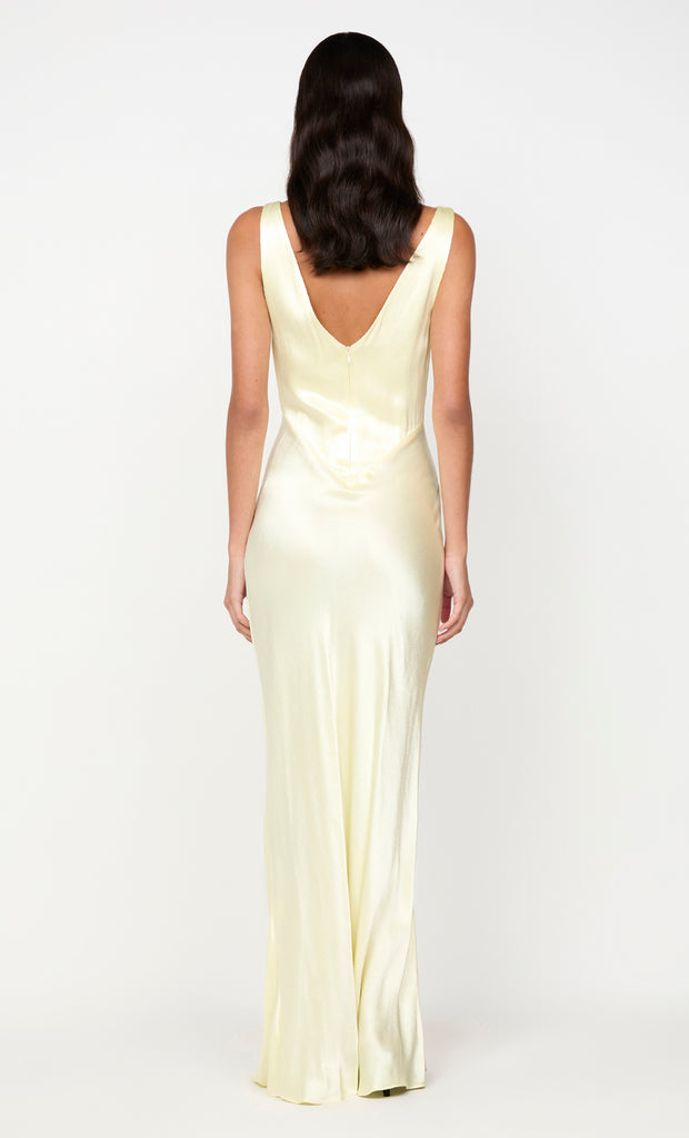 MOON DANCE VERONA DRESS - ICE YELLOW