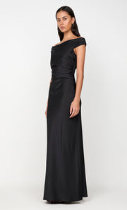 ETERNITY OFF SHOULDER MAXI - BLACK