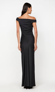ETERNITY OFF SHOULDER MAXI - BLACK