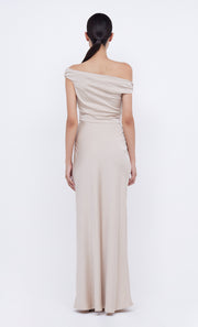 ETERNITY OFF SHOULDER MAXI - SAND