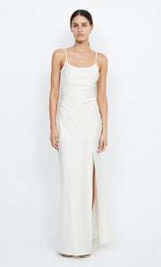 ETERNITY SCOOP MAXI DRESS - CREAM